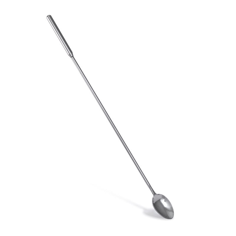 Bar Spoon w/ Long Handle & Oval Spoon - 12