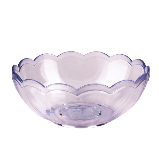 12 Quart Embossed Clear Punch Bowl