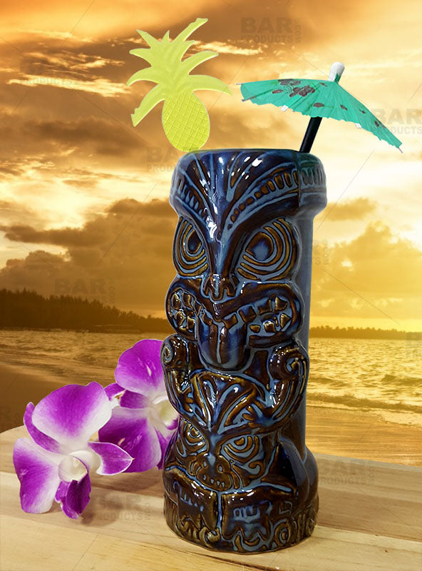 BarConic® Tiki Drinkware - Ceramic Duece Mug - 18 ounce