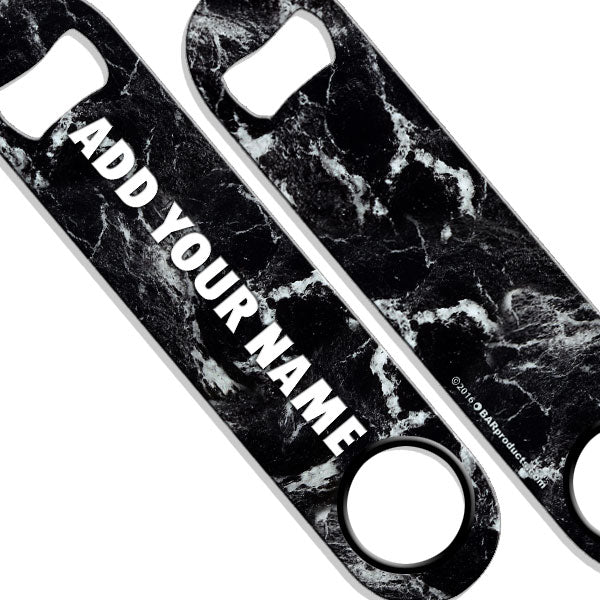 ADD YOUR NAME SPEED Bottle Opener – Marble