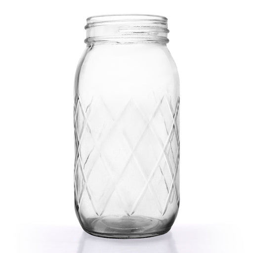 BarConic® Skull Mason Jar with Lid - 16 ounce — Bar Products