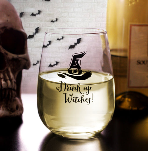 Halloween Travel Wine Glasses