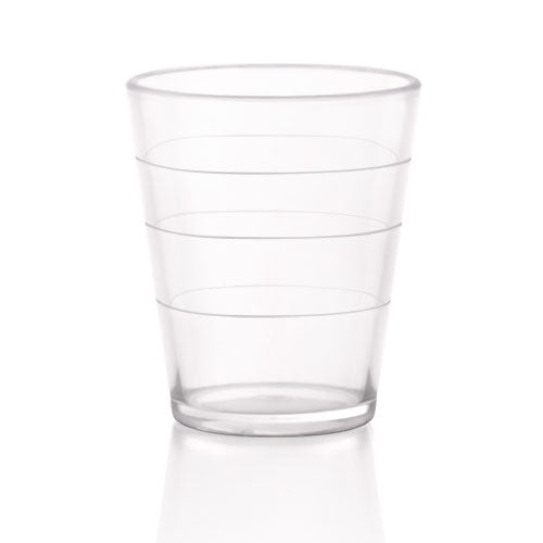 BarConic® 2oz Thick Clear Plastic Shot Glass