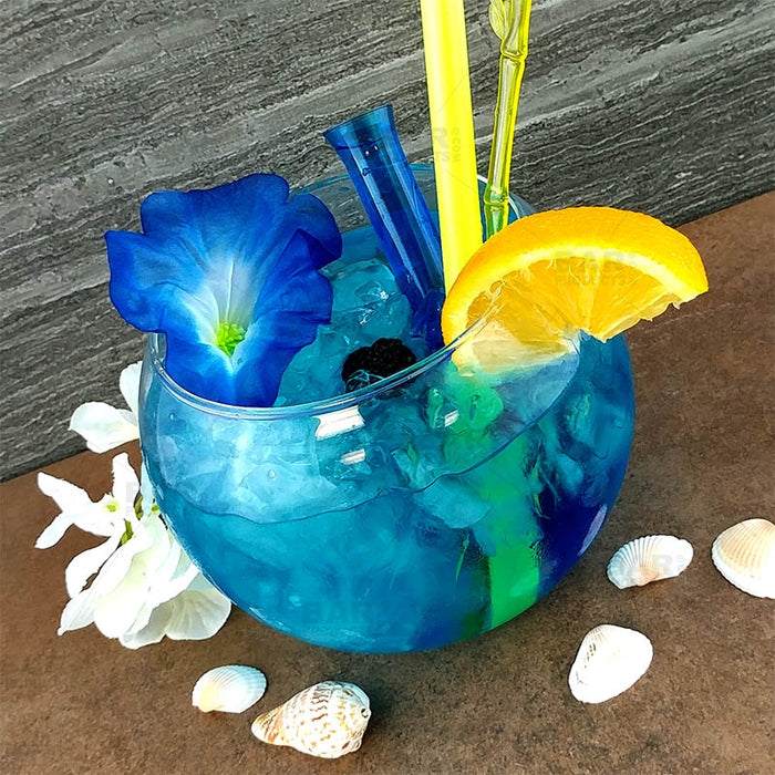 tropical fish bowl