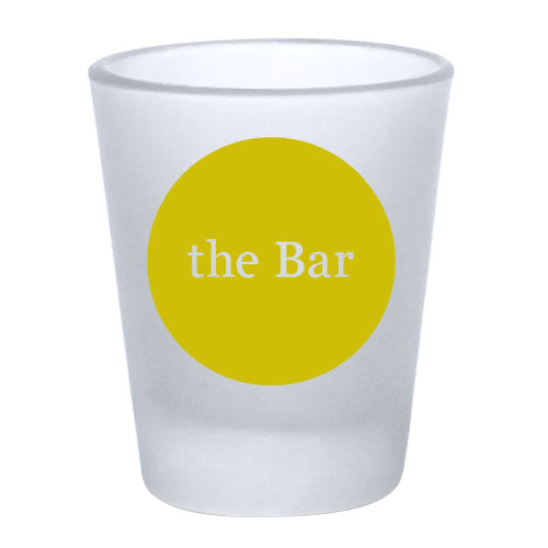 1.75oz Custom BarConic® Frosted Shot Glass