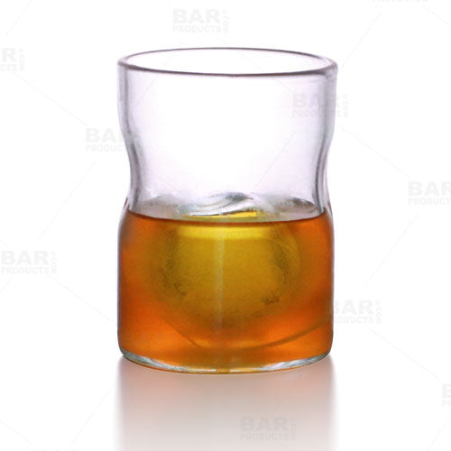 BarConic® 4 oz Whiskey Glass with Ice Ball Insert