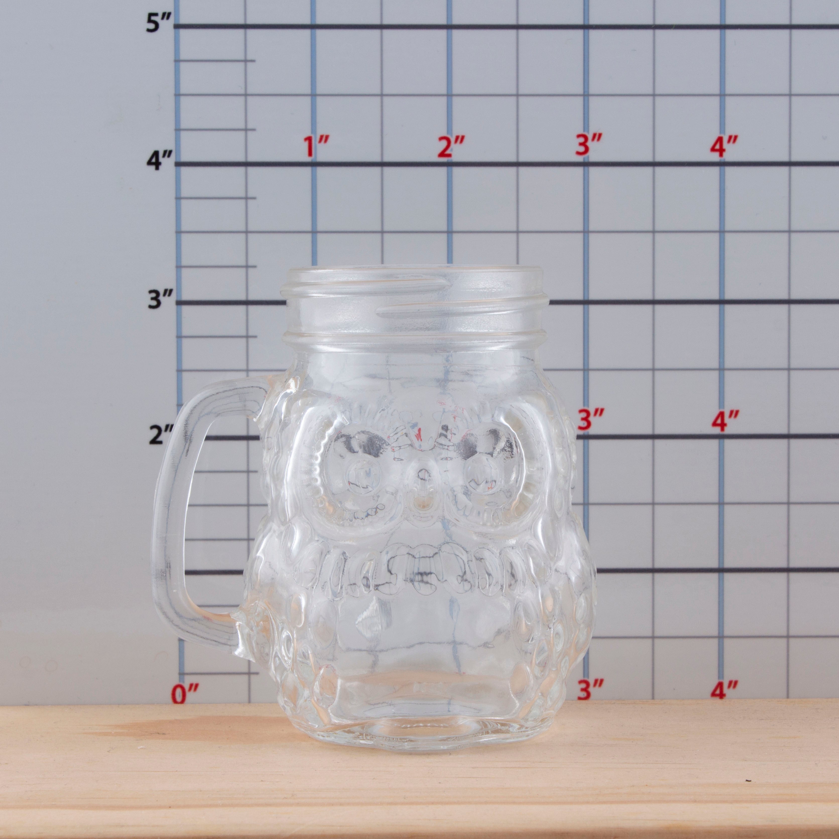 BarConic® Owl Mason Jar w/handle - 4 ounce