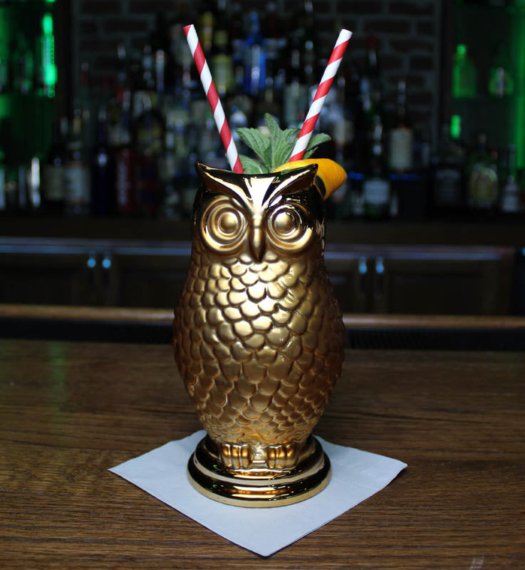 Barconic® Tiki Drinkware - Owl - 24 oz.