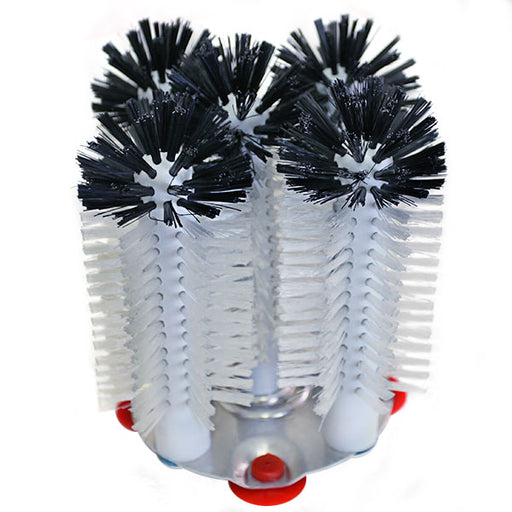 Glass Cleaning Brush – 3 Brush Glass Washer – 3pc Glass Rinser Triple Cup  Washer