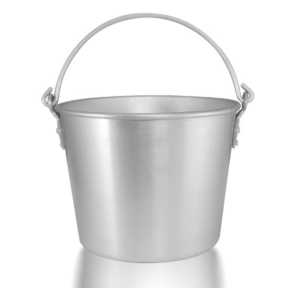 Aluminum Ice Bucket with Handles - 6.25 Quarts