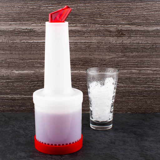 Plastic Carafes w/ Lids, Bar Supplies: National Hospitality Supply