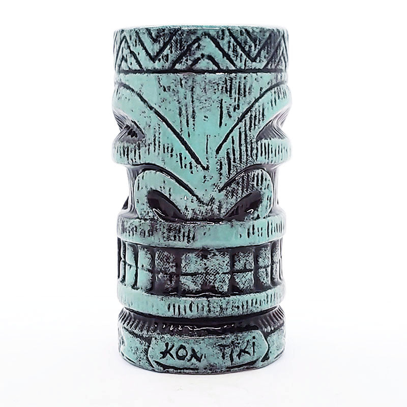 BarConic® Tiki Mug - Kon Tiki Teal - 20 ounce