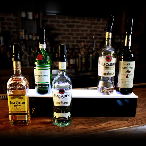 LED Liquor Bottle Display Shelves — Bar Products