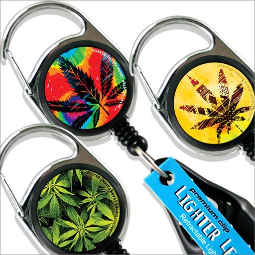 Premium Clip Lighter Leash® - Rasta Series — Bar Products