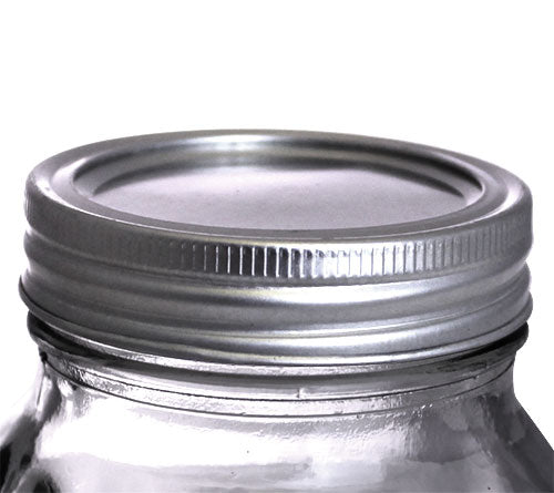 Mason Jar Lids - 12 pack for 12oz, 16oz, and 20oz BarConic® Jars