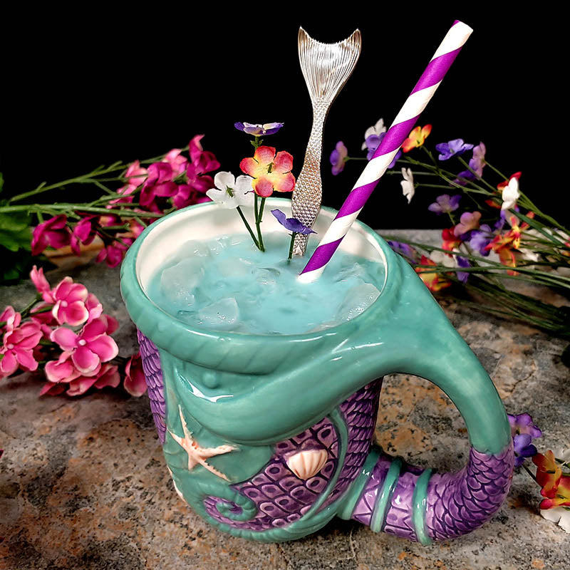 BarConic® Tiki Mermaid Tail Mug - 16 oz.