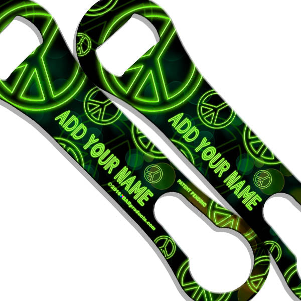 ADD YOUR NAME V-ROD® Bottle Opener - Neon Series - Several Options