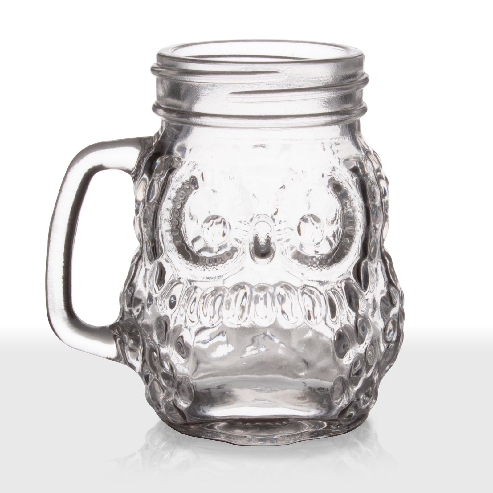 BarConic® Owl Mason Jar w/handle - 4 ounce