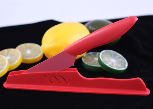 KAI Pure Komachi 2 Yellow Citrus Knife, 4 Inch