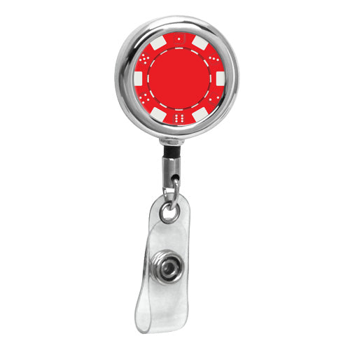 Cute Animals Series Mini Chrome ID Badge Reel – Retractable Reels