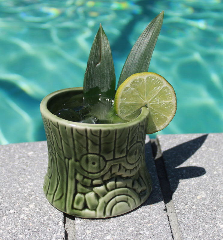 BarConic® Tiki Drinkware - Ceramic Short and Stubby - 8 ounce