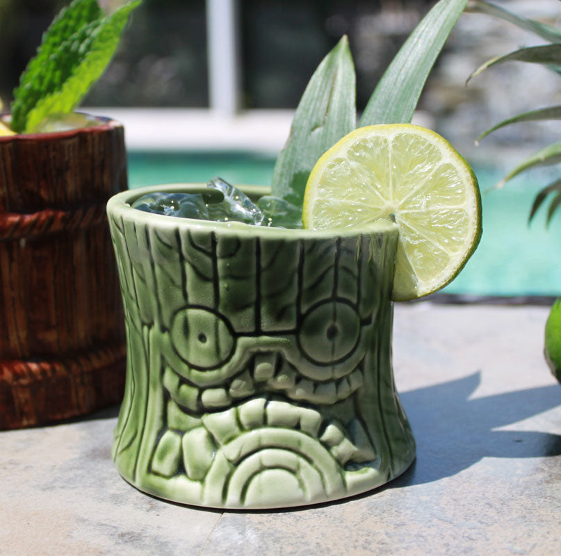 BarConic® Tiki Drinkware - Ceramic Short and Stubby - 8 ounce