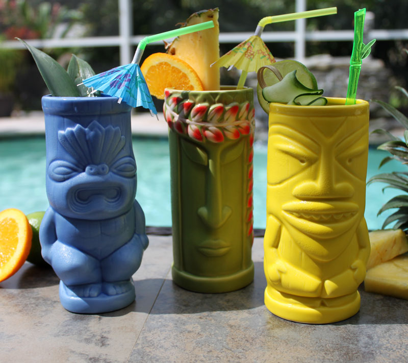 BarConic® Tiki Drinkware – Leaf 12oz.