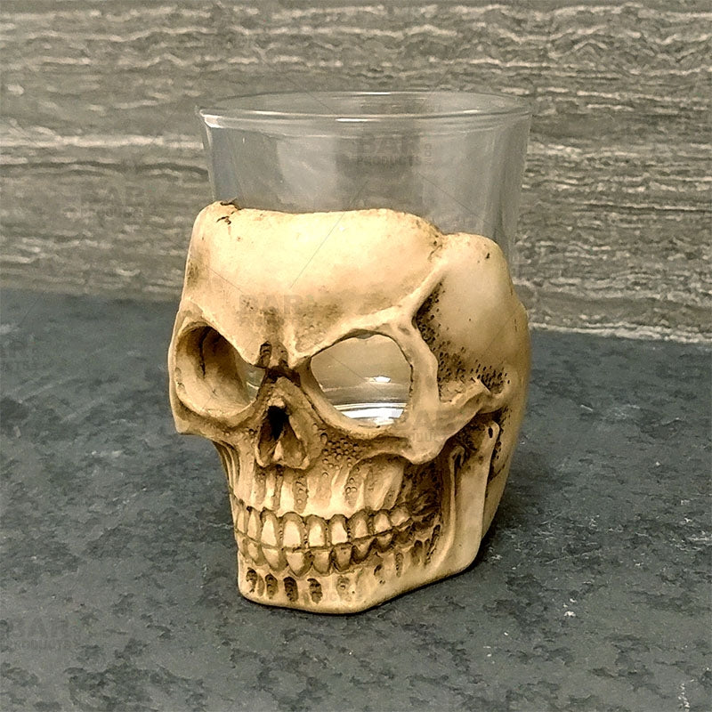 BarConic® Ceramic Skull Shot Glass - 2oz