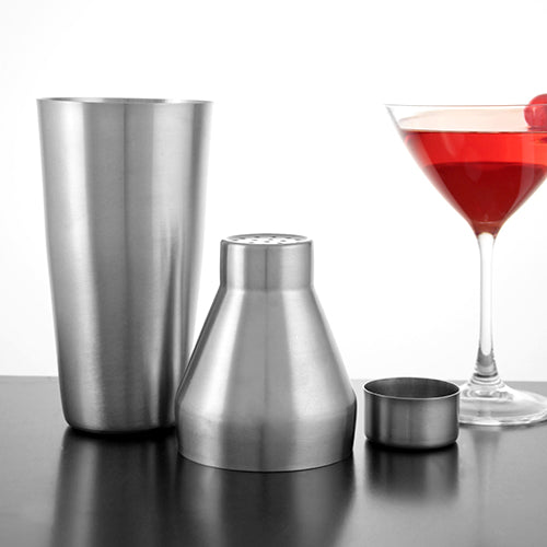 3-Piece Cocktail Shaker - Tapered - 28 ounce