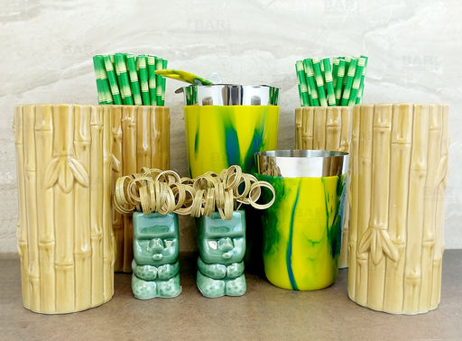 Raw Lacquer Series-Bamboo Cup Set (6pcs) - Shop dr-every-green-bamboo Cups  - Pinkoi