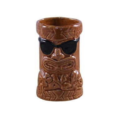 BarConic® Tiki Drinkware - Ceramic Miniman - 4.5 ounce