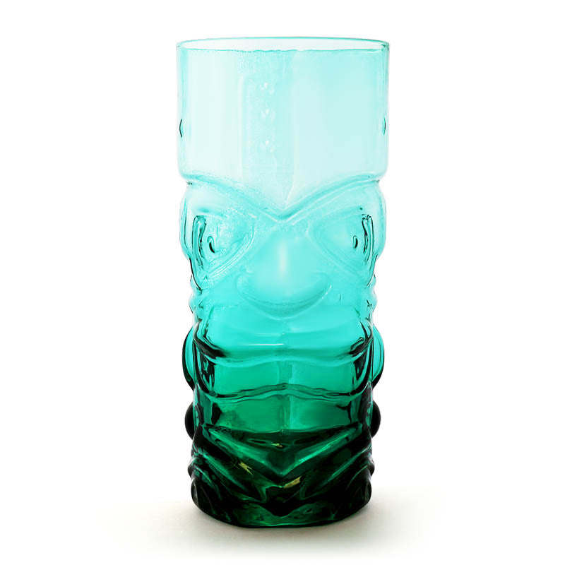 BarConic ® Tiki Glass - Teal - 15 ounce