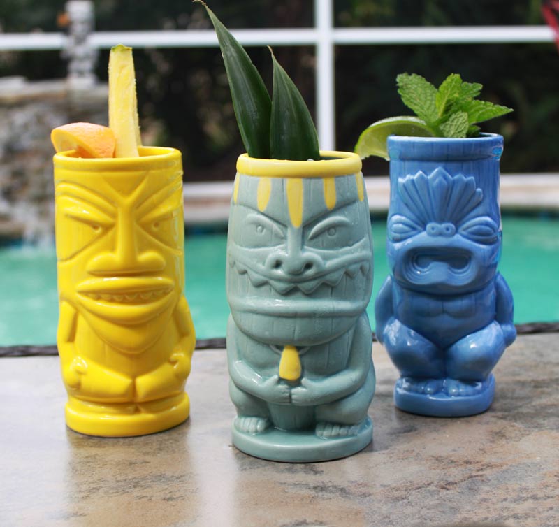 BarConic® 12 oz Tiki Drinkware – Tie