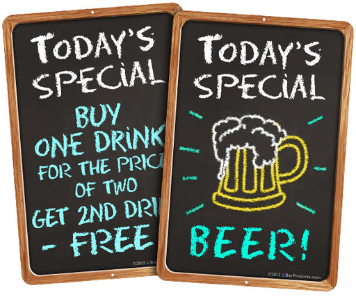 Open Road Brands Free Beer Tomorrow Metal Sign with Bottle Opener - Yahoo  Shopping