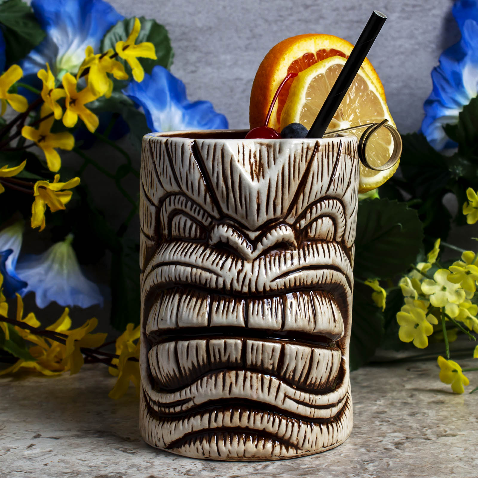 BarConic® Tiki Drinkware - Toothed Totem - 20 ounce