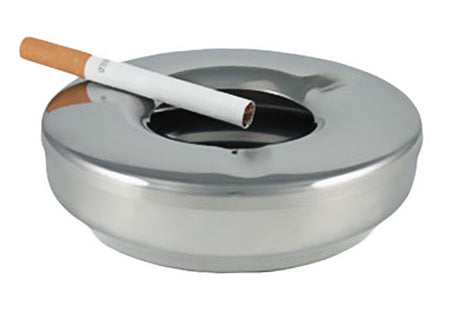 Ashtray - 2 Piece Stainless Steel - 4 inch Diameter