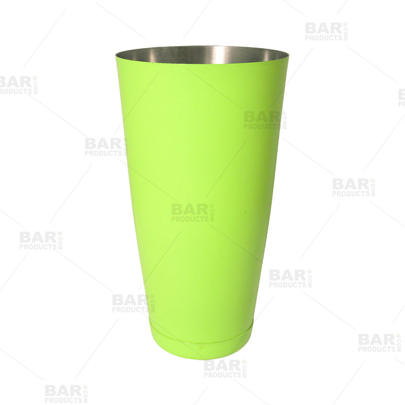 28 oz. Neon Weighted Powder Coated Shaker - Irregular