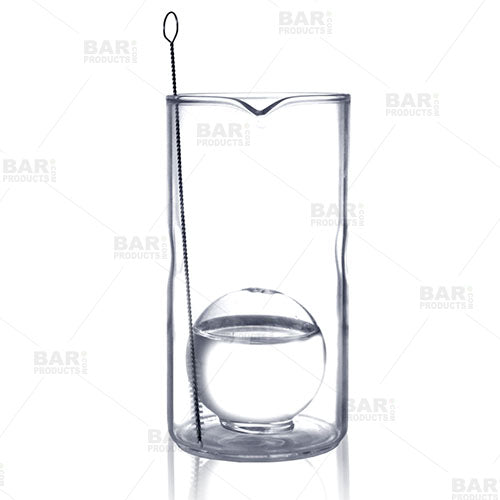 Whisky Glasses and Ice Ball Molds Set — Bar Products