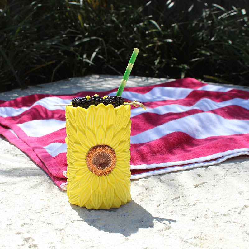 BarConic® Tiki Drinkware - Sunflower - 12 oz.