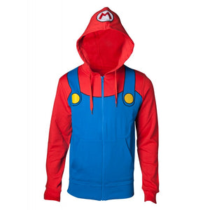 super mario zip up hoodie