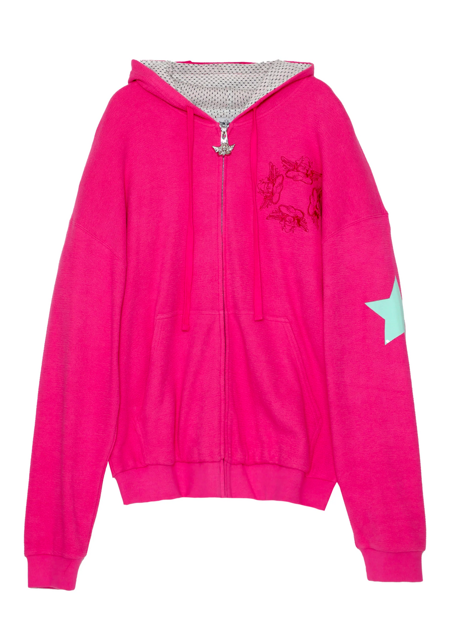 Pink Rhinestone Hoodie String – Sleeper Nerdz & Co.