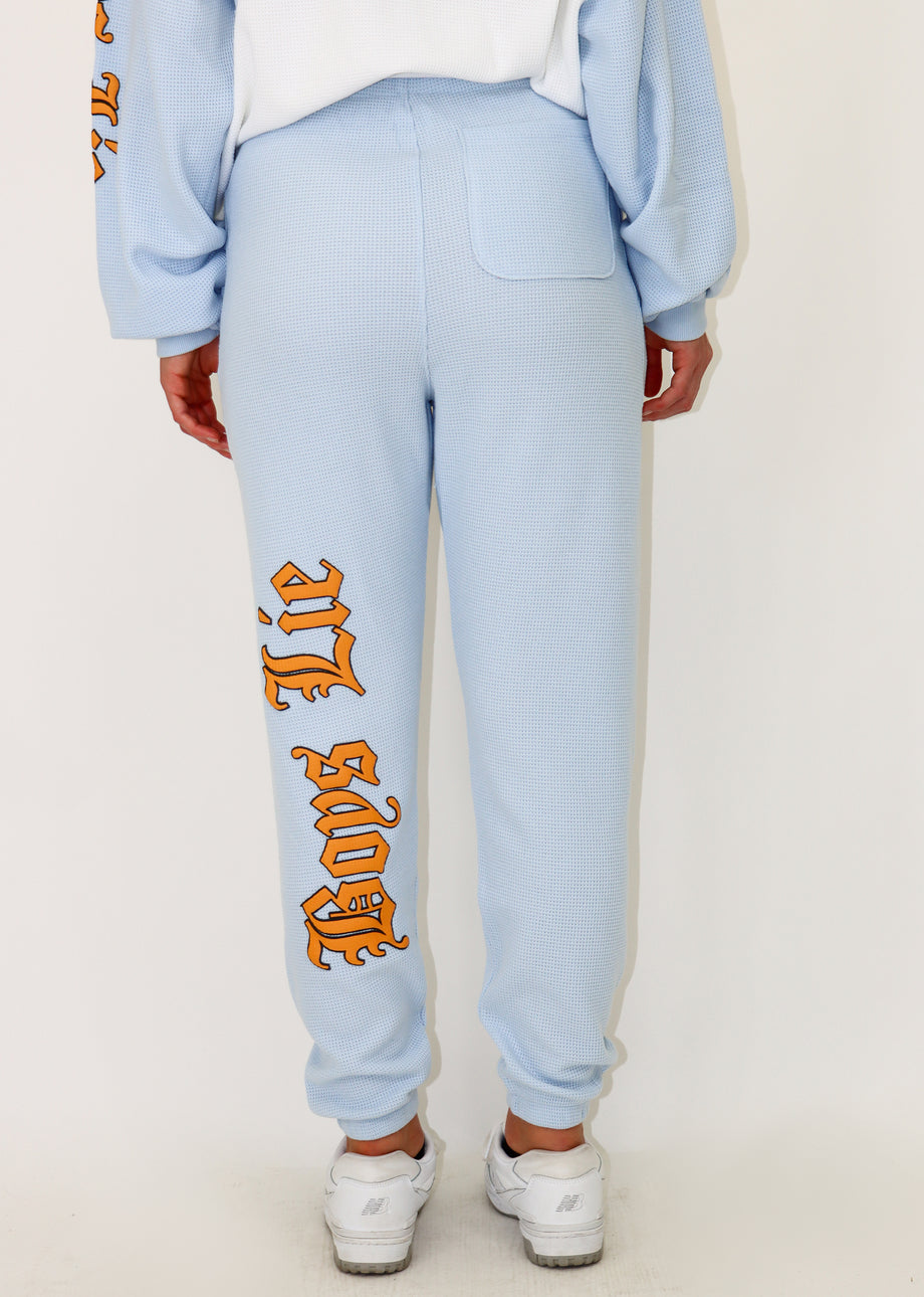 Light Flare Sweatpants - Baby Blue – RUSH & REEZ