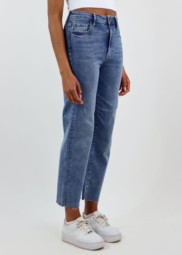 Straight Leg Jeans - Starlight Wash