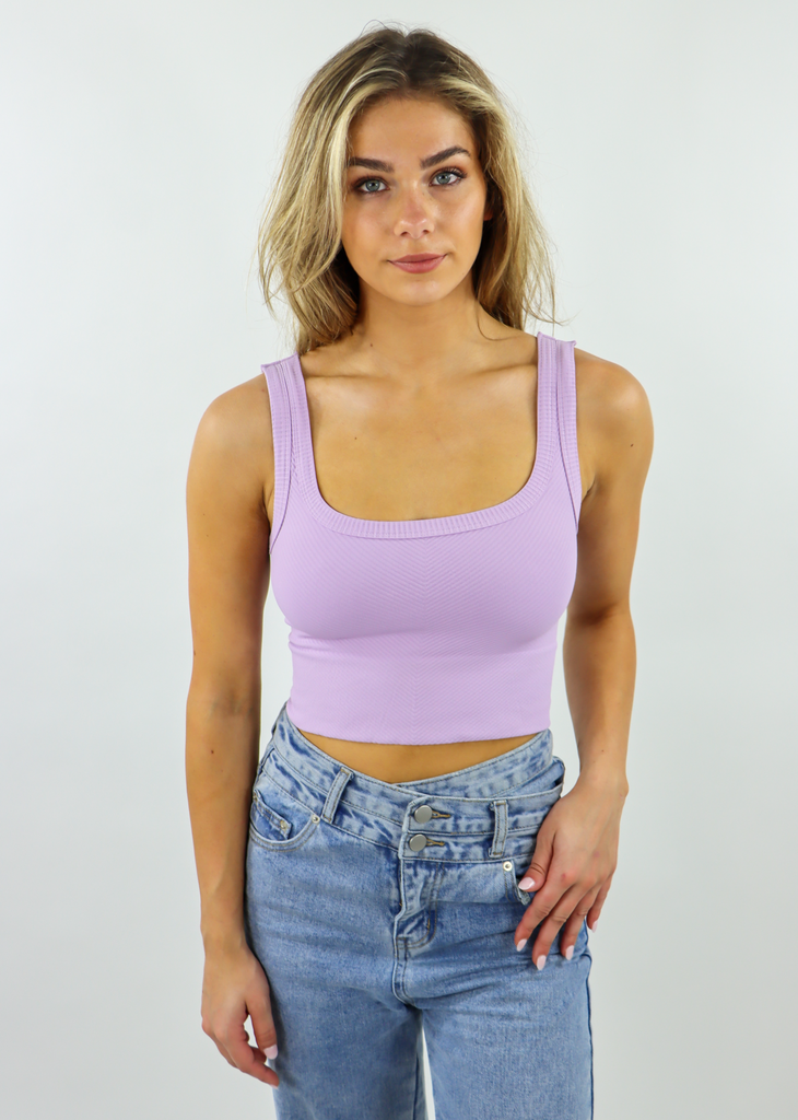 Hot Pink Seamless Tank Top– PinkBlush