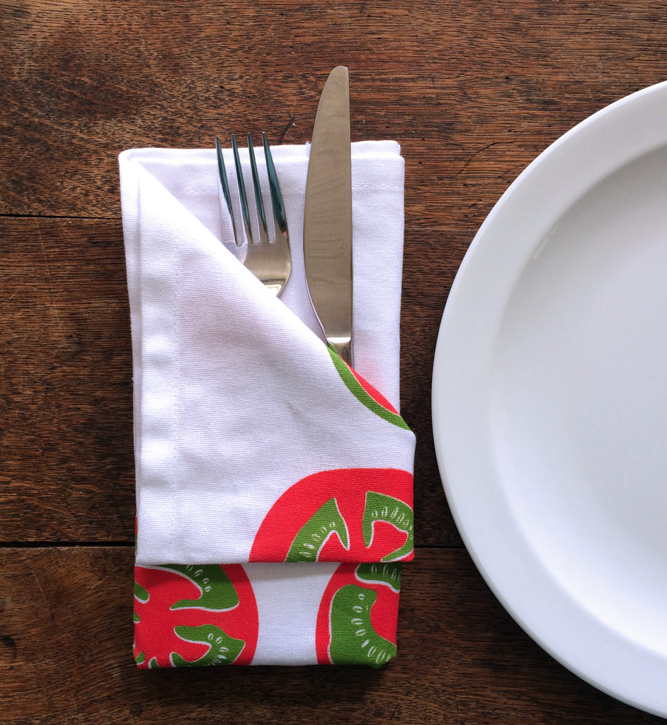 How to Make Your Own Tea Towels or Napkins Out of Linen