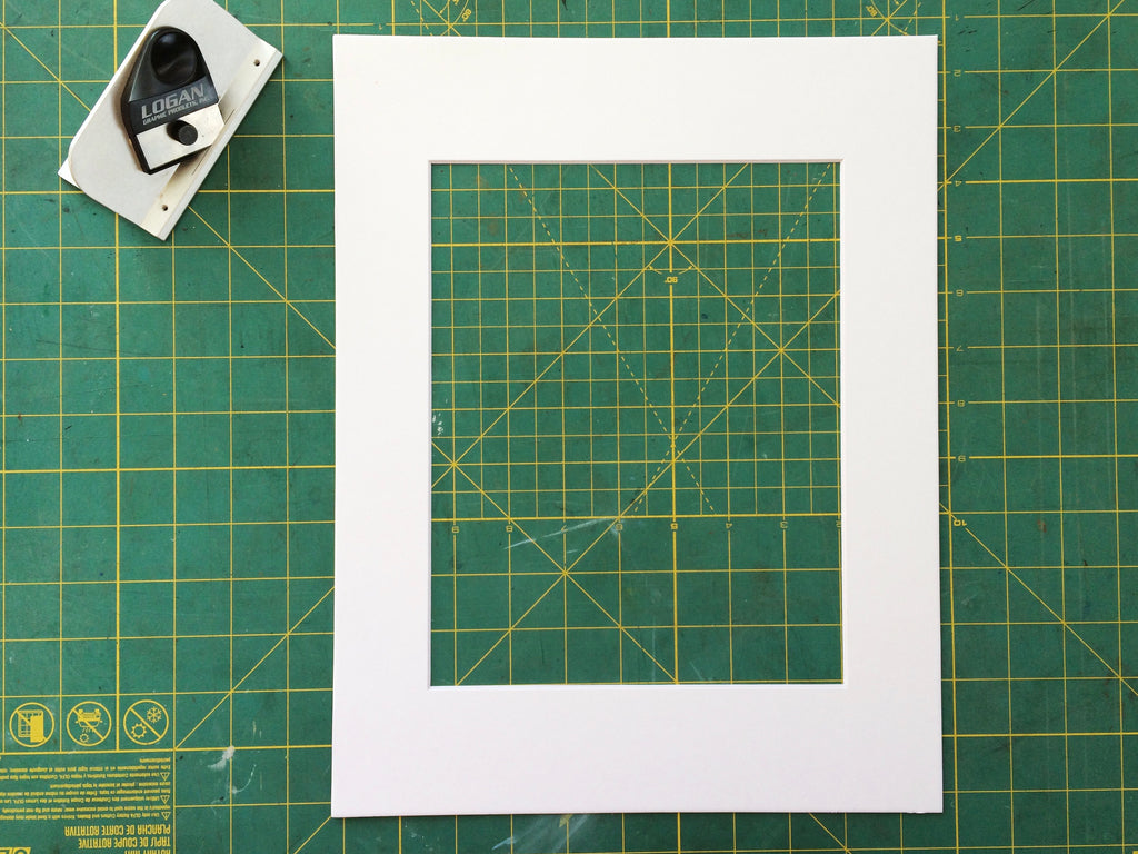 How to Cut a Mat for Framing – Lucky Bat Paper Co.