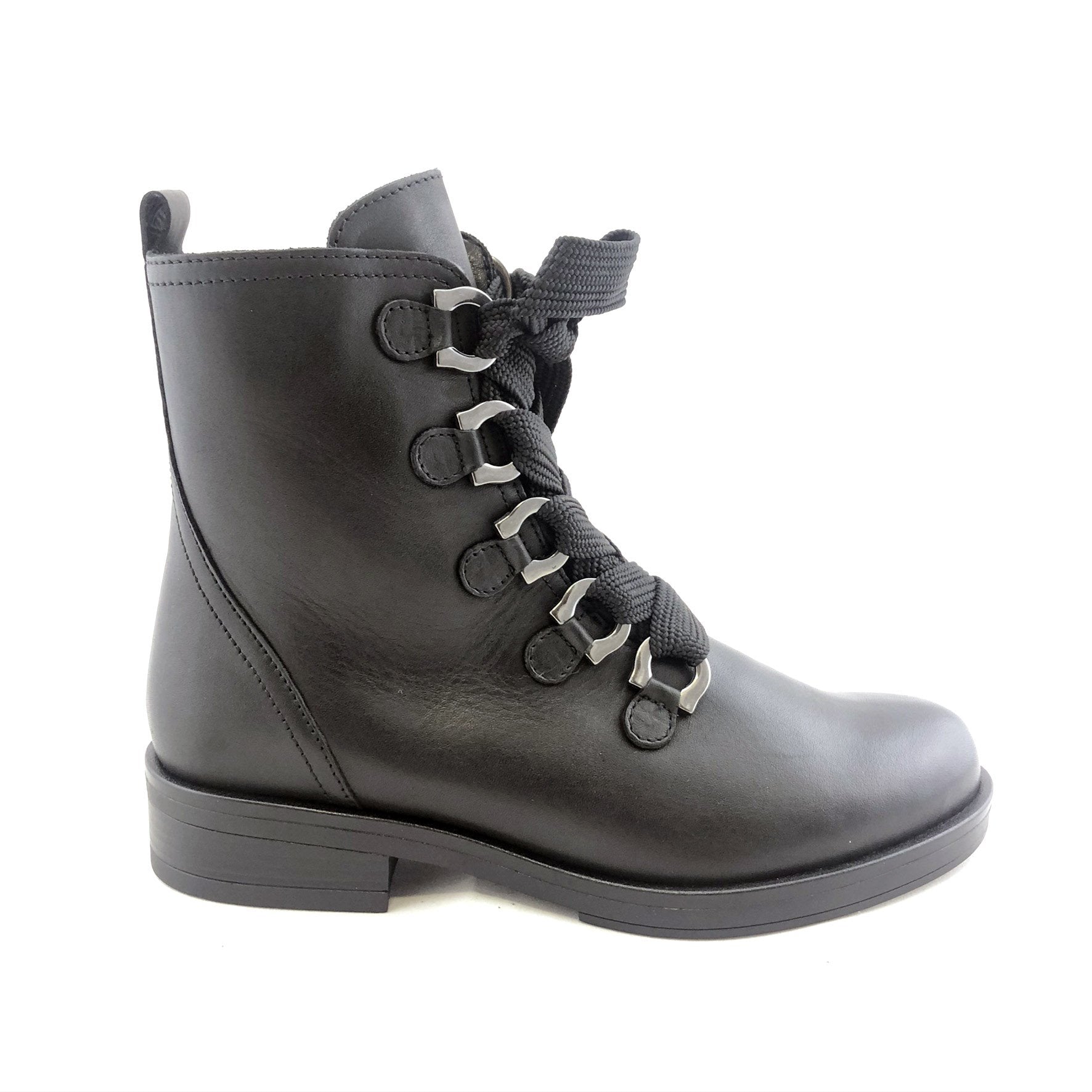 Gabor Halkirk dressy low heel black leather ankle boots 71.790 ...
