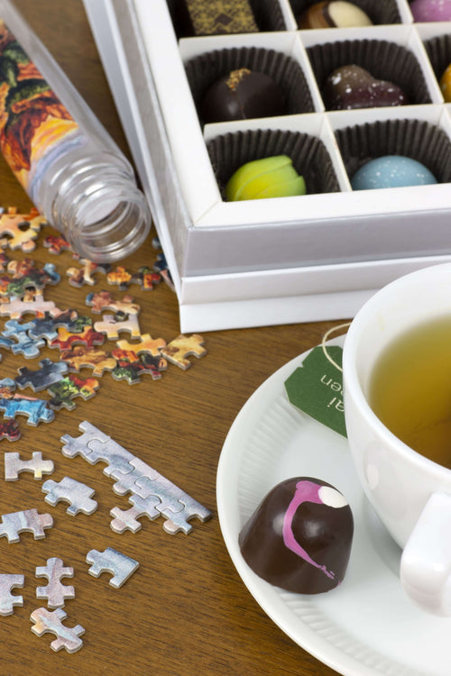 Chocolates and Puzzles: A Perfect Pairing