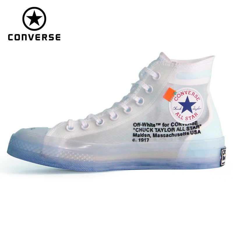 converse off white shoes