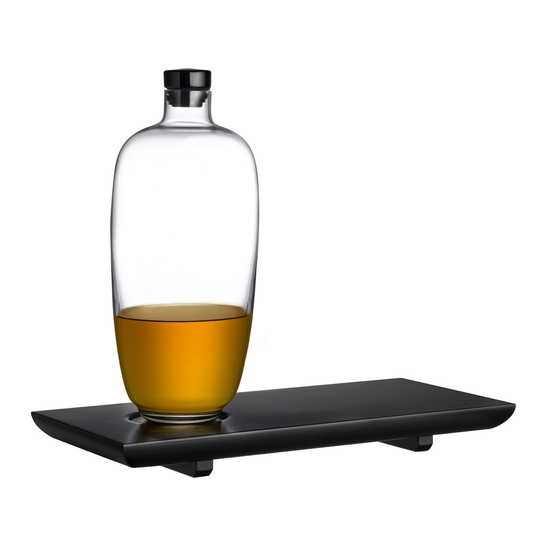 Malt Whisky Tall with Wooden Tray –